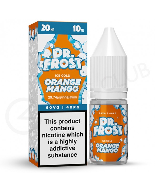 Orange Mango Ice Nic Salt E-Liquid by Dr Frost