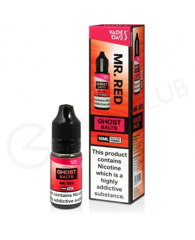 Mr Red Nic Salt E-Liquid by Ghost Salts