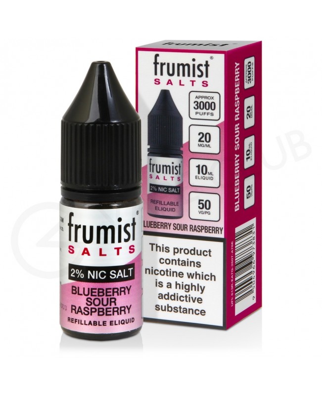 Blueberry Sour Raspberry Nic Salt E-Liquid by Frumist