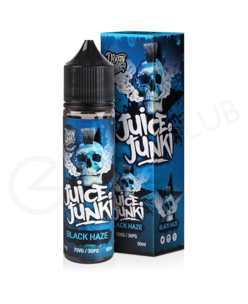 Black Haze Shortfill E-Liquid by Juice Junki 50ml