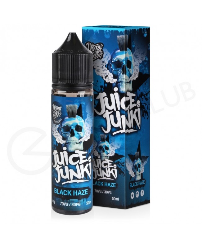 Black Haze Shortfill E-Liquid by Juice Junki 50ml