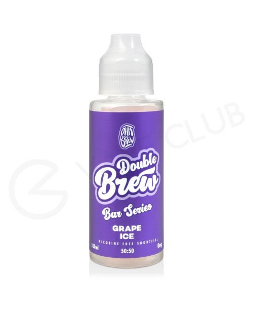 Grape Ice Shortfill E-Liquid by Double Brew Bar Se...