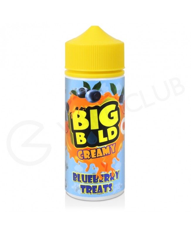 Blueberry Treats Shortfill E-Liquid by Big Bold Creamy 100ml