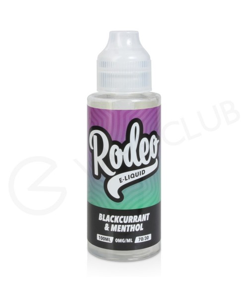 Blackcurrant & Menthol Shortfill E-liquid by R...