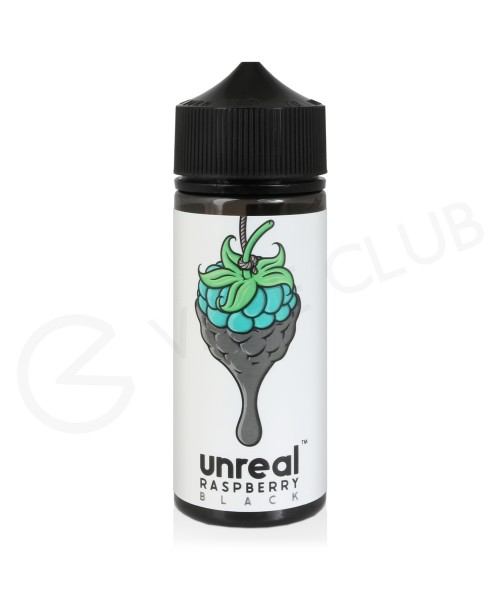 Black Shortfill E-Liquid by Unreal Raspberry 100ml