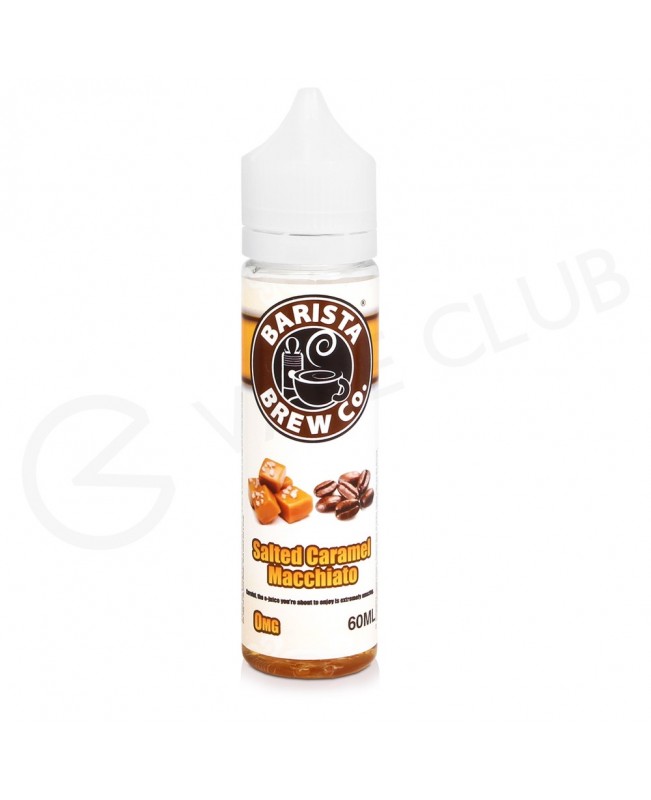 Salted Caramel Macchiato Shortfill E-Liquid by Barista Brew Co. 50ml