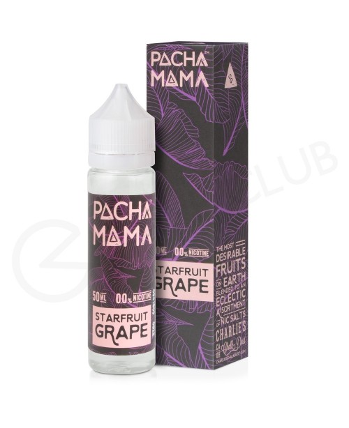 Starfruit Grape Shortfill E-Liquid by Pacha Mama 5...