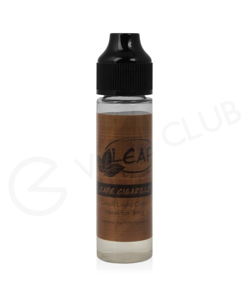 Cafe Cigarillo Shortfill E-Liquid by Manabush Leaf...