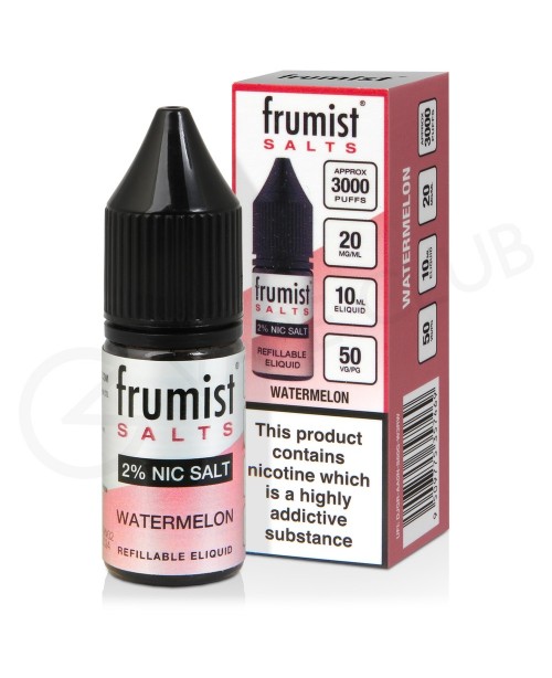 Watermelon Nic Salt E-Liquid by Frumist