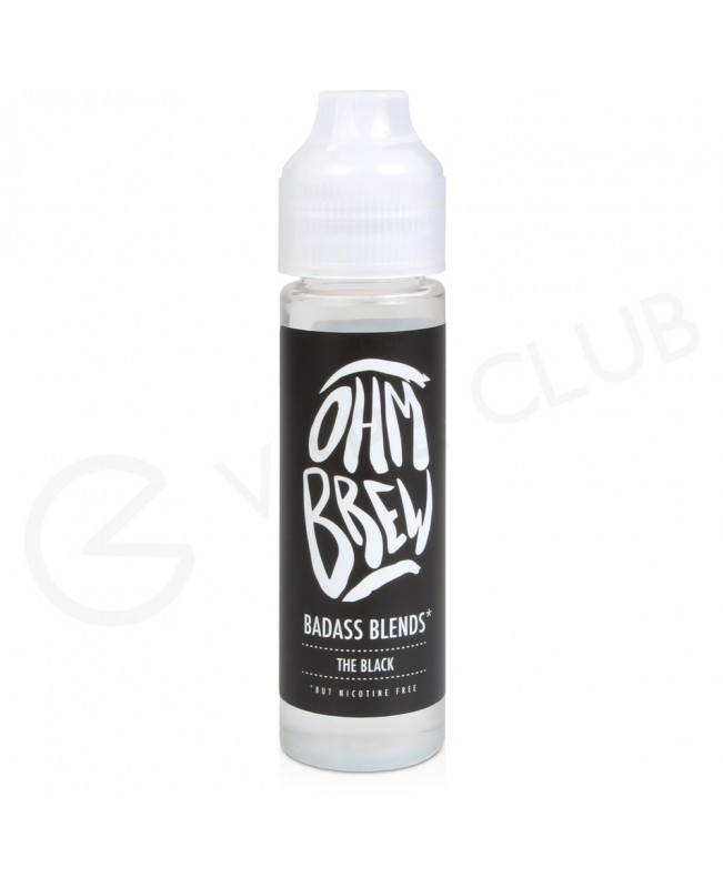 The Black Shortfill E-Liquid by Ohm Brew Badass Blends 50ml