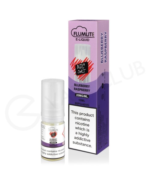 Blueberry Raspberry Nic Salt E-Liquid by Flumlite