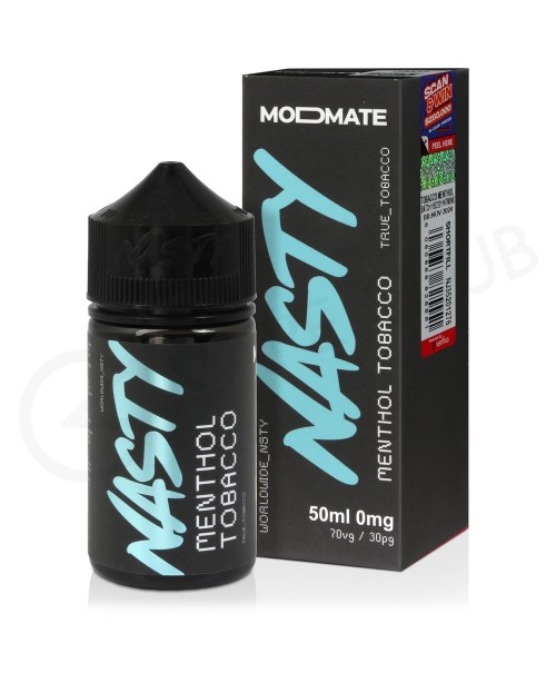 Tobacco Menthol Modmate Shortfill E-Liquid by Nast...