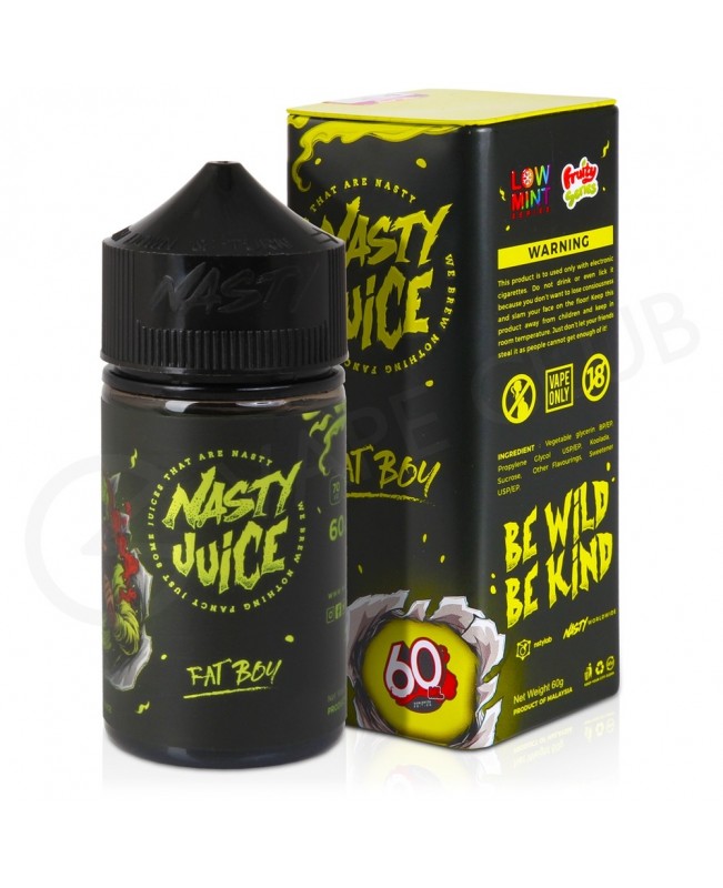 Fat Boy Shortfill E-liquid by Nasty Juice 50ml