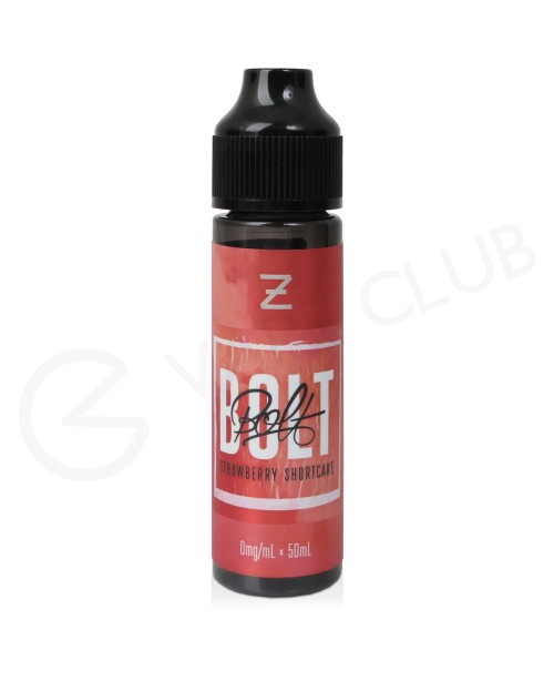 Strawberry Shortcake Shortfill E-Liquid by Bolt 50...