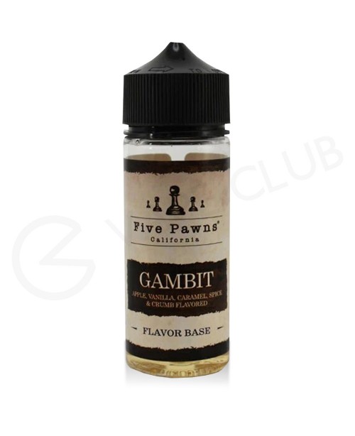 Gambit Shortfill E-Liquid by Five Pawns 100ml