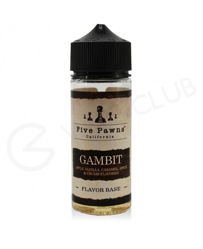 Gambit Shortfill E-Liquid by Five Pawns 100ml