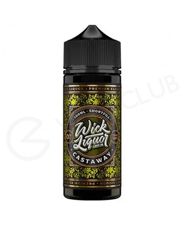 Castaway Shortfill E-Liquid by Wick Liquor 100ml