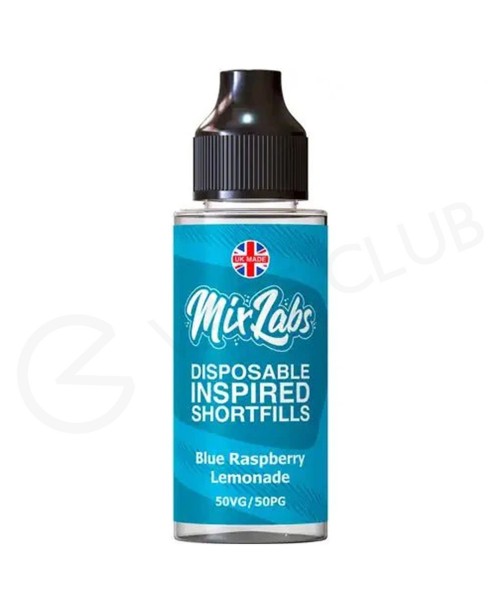 Blue Raspberry Lemonade Shortfill E-Liquid by Mix ...