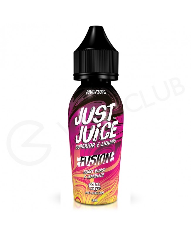 Berry Burst & Lemonade Shortfill E-Liquid by Just Juice Fusion 50ml