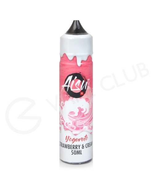 Strawberry & Cream Shortfill E-Liquid by Aisu ...