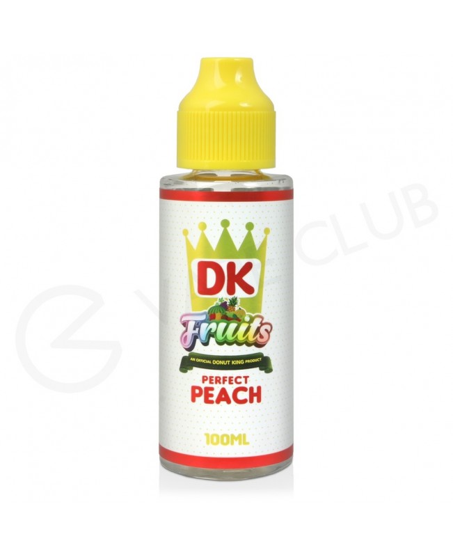 Perfect Peach Shortfill E-Liquid by Donut King Fruits 100ml