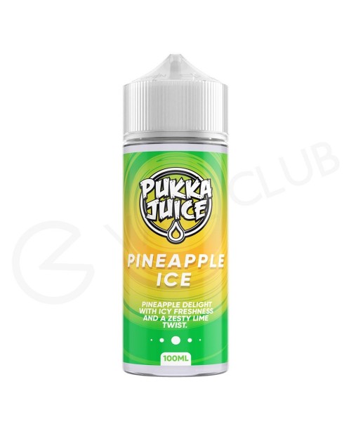 Pineapple Ice Shortfill E-Liquid by Pukka Juice 10...