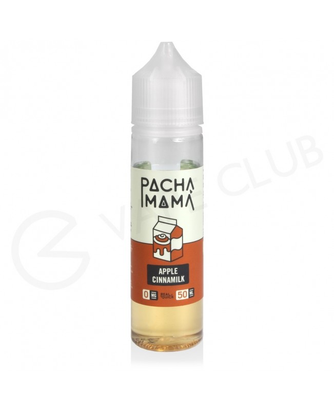 Apple Cinnamilk Shortfill E-Liquid by Pacha Mama Dessert 50ml