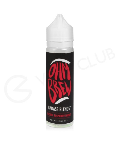 Rockin Raspberry Sorbet Shortfill E-liquid by Ohm ...