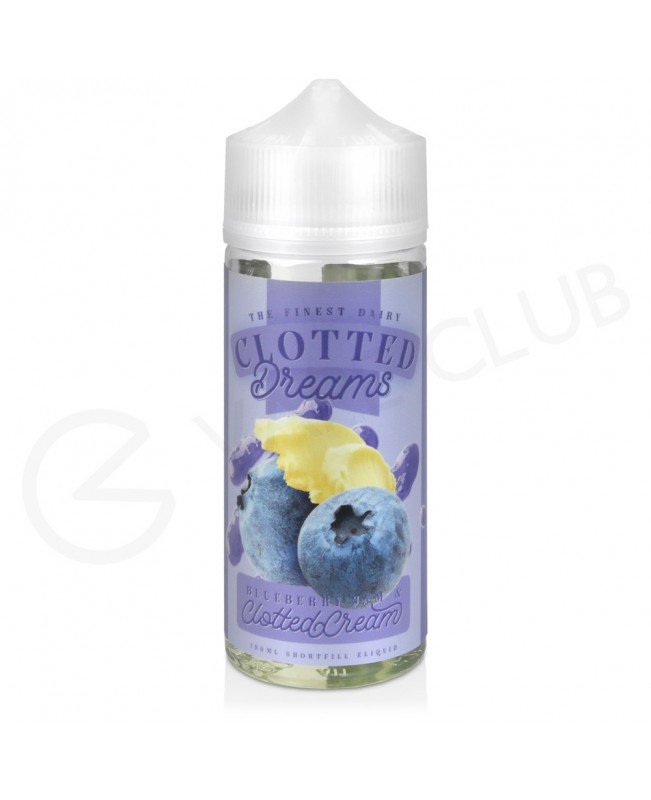 Blueberry Jam Shortfill E-Liquid by Clotted Dreams 100ml