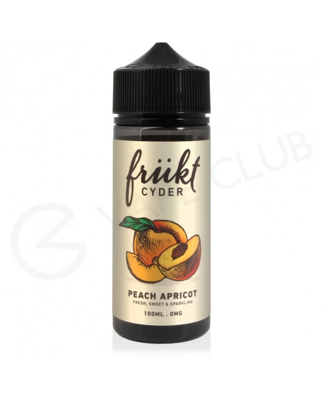 Peach Apricot Shortfill E-Liquid by Frukt Cyder 100ml