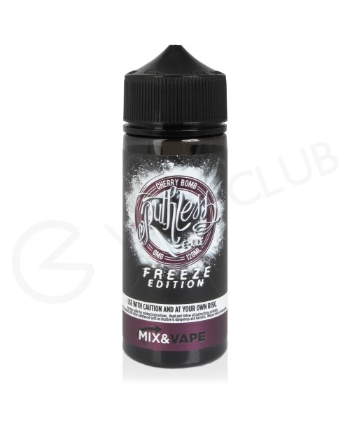 Cherry Bomb Shortfill E-Liquid by Ruthless Freeze ...