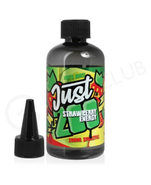 Strawberry Energy Just 200 Shortfill E-Liquid by J...