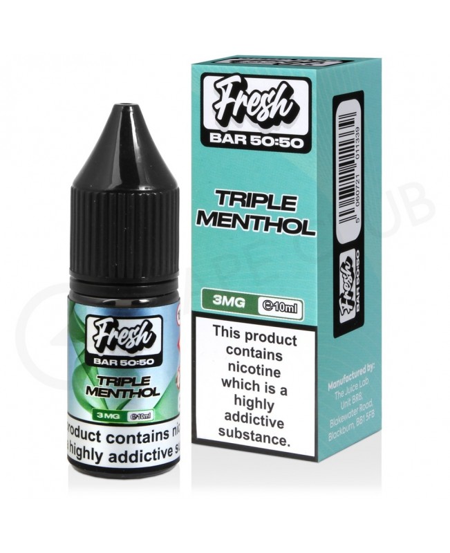 Triple Menthol E-Liquid by Fresh Bar