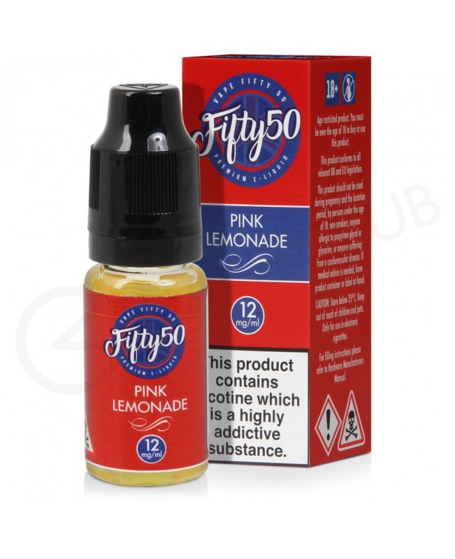 Pink Lemonade E-Liquid by Fifty 50