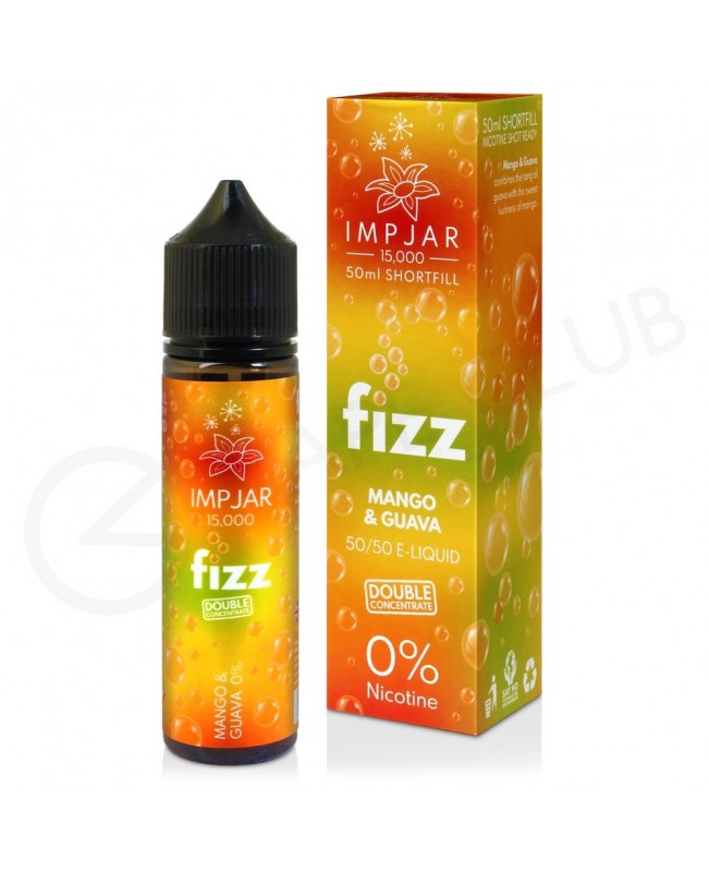 Mango & Guava Fizz Shortfill E-Liquid by Imp Jar 50ml