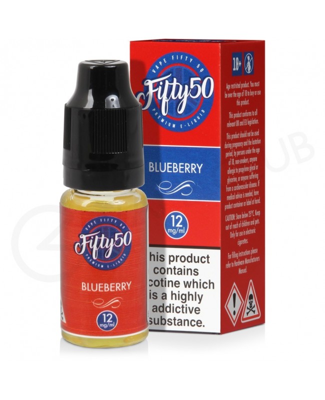 Blueberry E-Liquid by Fifty 50