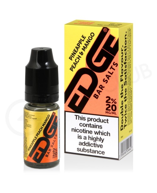 Pineapple Peach Mango Nic Salt E-Liquid by Edge Ba...