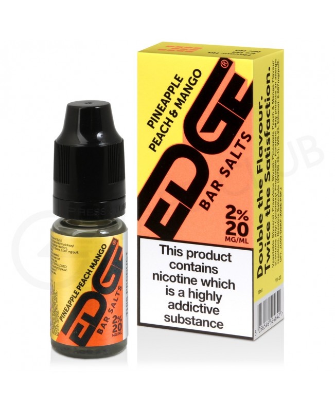 Pineapple Peach Mango Nic Salt E-Liquid by Edge Bar Salts