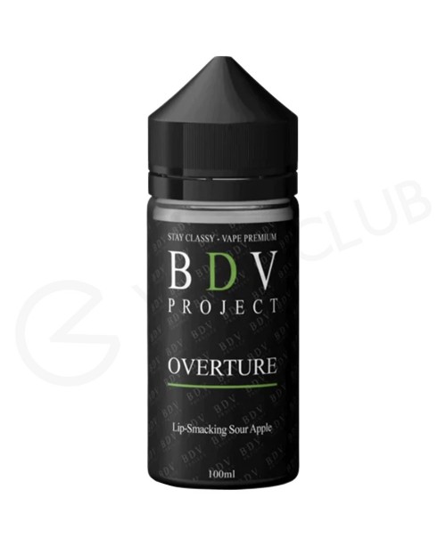 Overture Shortfill E-Liquid by  BDV Project 100ml