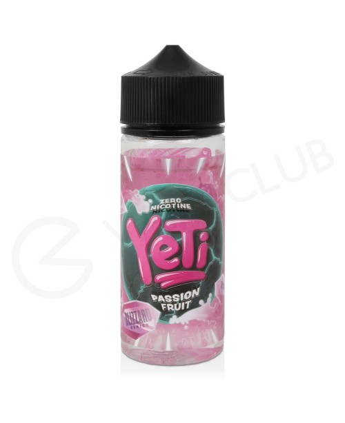 Passion Fruit Shortfill E-Liquid by Yeti Blizzard ...