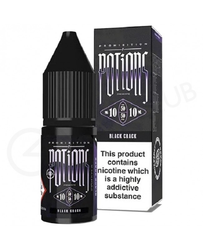 Black Crack Nic Salt E-Liquid by Potions