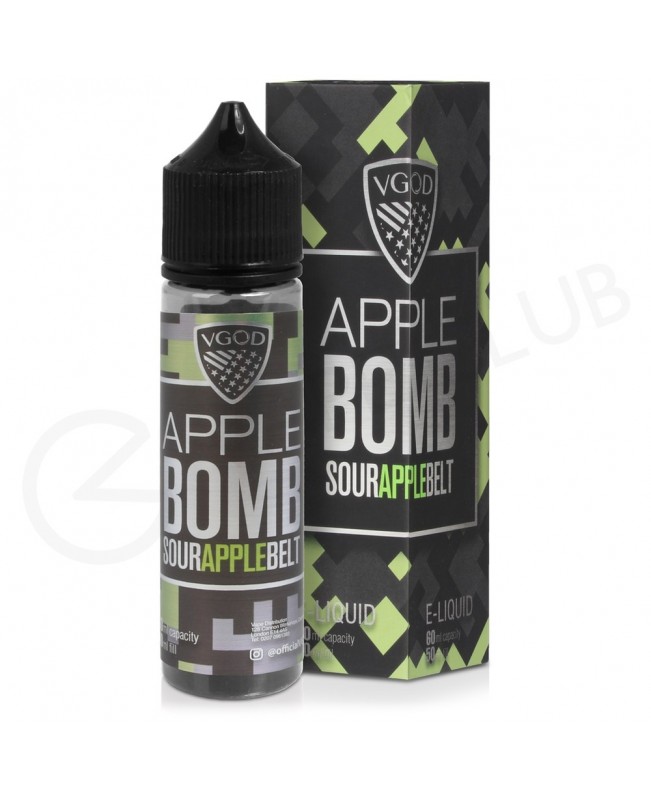 Apple Bomb Shortfill E-Liquid by VGOD Bomb Line 50ml