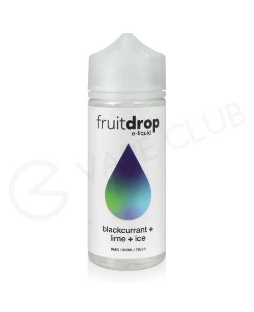 Blackcurrant Lime Ice Shortfill E-Liquid by Fruit ...