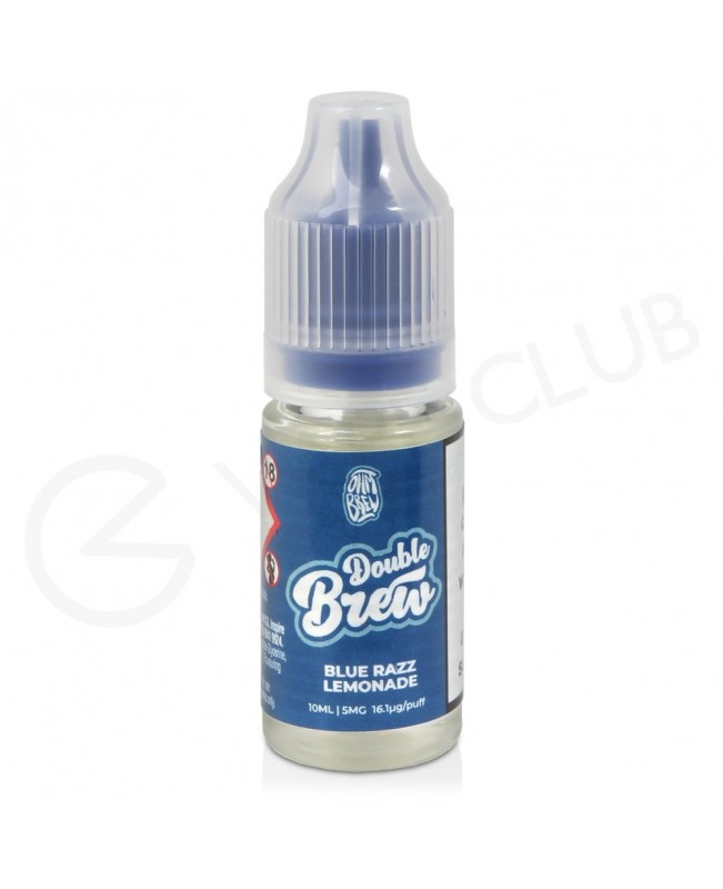 Blue Razz Lemonade Nic Salt E-Liquid by Double Brew