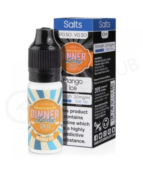 Mango Ice Nic Salt E-Liquid by Dinner Lady