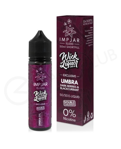 Umbra Shortfill E-Liquid by Imp Jar & Wick Liq...