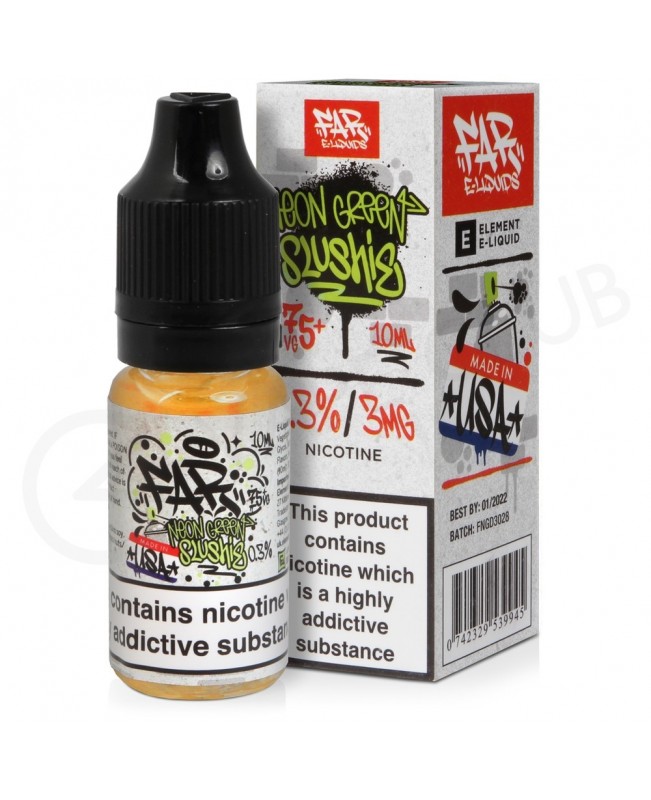 Neon Green Slushie E-Liquid by FAR