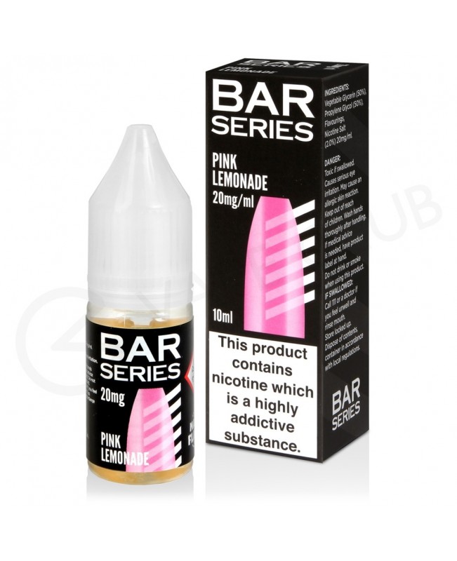 Pink Lemonade Nic Salt E-Liquid by Bar Series