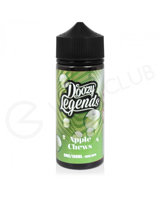 Apple Chews Shortfill E-Liquid by Doozy Legends 100ml