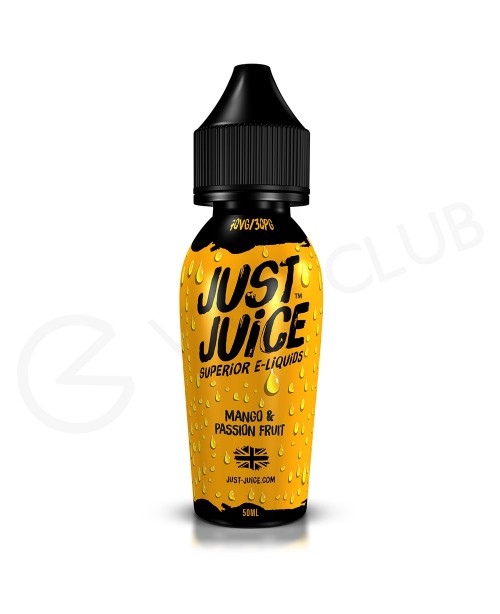 Mango & Passion Fruit Shortfill E-liquid by Ju...